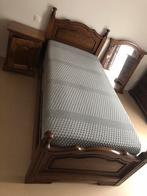1-persoonsbed en nachtkastje, Ophalen, Zo goed als nieuw, Eenpersoons