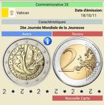 2€ commémorative Vatican 2011, Ophalen, Vaticaanstad, Setje