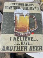 Metalen platen - thema bier, Diversen, Ophalen, Nieuw