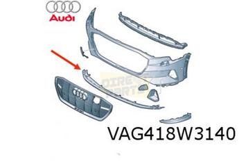 Audi E-tron (12/18-1/23) voorbumper onderspoiler midden (3HB disponible aux enchères