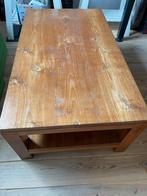 Salontafel van teakhout, Huis en Inrichting, Tafels | Salontafels, Ophalen, Gebruikt, 100 tot 150 cm, Teakhout