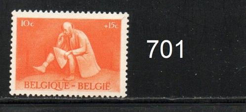 Timbre neuf ** Belgique N 701, Timbres & Monnaies, Timbres | Europe | Belgique, Non oblitéré, Enlèvement ou Envoi
