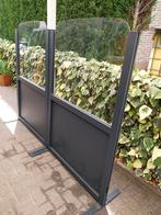 Twee windschermen, Ophalen, Zo goed als nieuw, Aluminium