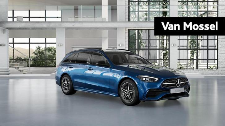 Mercedes-Benz C-klasse 300 e AMG Line + PANORAMISCH DAK + NI, Auto's, Mercedes-Benz, Bedrijf, Te koop, C-Klasse, Achteruitrijcamera