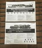 Grande maquette train WW2 Maquette train Leopold German rail, Ophalen, Zo goed als nieuw, Trein
