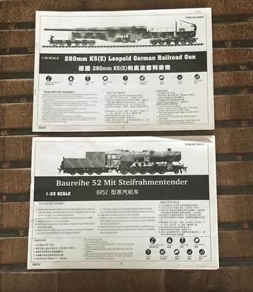 Grande maquette train WW2 Maquette train Leopold German rail beschikbaar voor biedingen