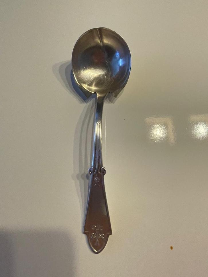 Verzilverde REED & BARTON lepel, Antiek en Kunst, Curiosa en Brocante, Ophalen of Verzenden