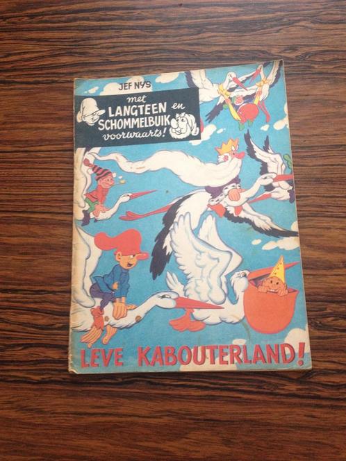 Met Langteen en Schommelbuik voorwaarts 1ste druk, Boeken, Stripverhalen, Gelezen, Eén stripboek, Ophalen of Verzenden