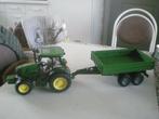 tractor met kar bruder, Ophalen of Verzenden, Zo goed als nieuw