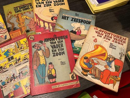 Verzameling oude strips Marc Sleen 1ste druk e.a. Nero, Boeken, Stripverhalen, Gelezen, Meerdere stripboeken, Ophalen of Verzenden