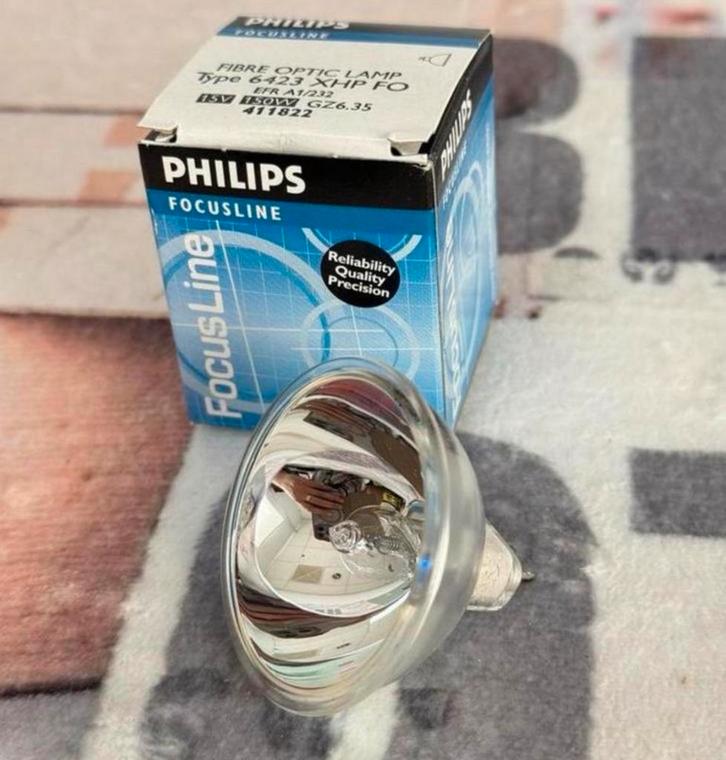 Philips Fibre Optic lamp 6423 XHP FO 150W 15V GZ6.35 nieuw, Huis en Inrichting, Lampen | Losse lampen, Nieuw, Ophalen of Verzenden