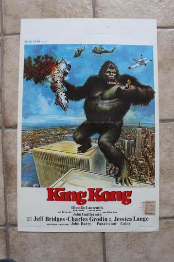 filmaffiche King Kong 1976 filmposter beschikbaar voor biedingen