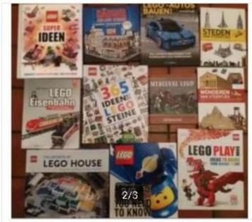 heel grot lot boeken over lego, lego-boeken, legoliteratuur