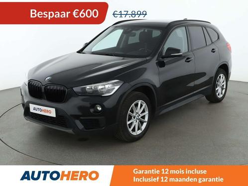 BMW X1 sDrive 16d Lounge (bj 2018, automaat), Auto's, BMW, Te koop, X1, ABS, Airbags, Airconditioning, Bluetooth, Boordcomputer