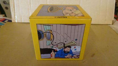 Boite Neuhaus cube - Tintin - Le Secret de la Licorne, Collections, Personnages de BD, Utilisé, Ustensile, Tintin, Enlèvement ou Envoi