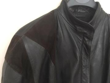 Veste en cuir pour femme Taille M