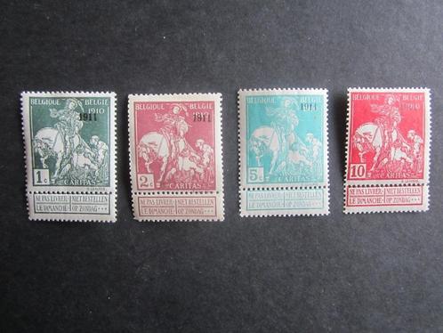 Timbres Belgique - N93, 95, 97 et 99 (X) - 55,00Eur, Postzegels en Munten, Postzegels | Europa | België, Postfris, Frankeerzegel