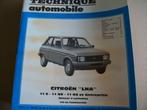 revue technique citroen LNA 1100cc jusque 1985, Citroën, Utilisé, Enlèvement ou Envoi, RTA