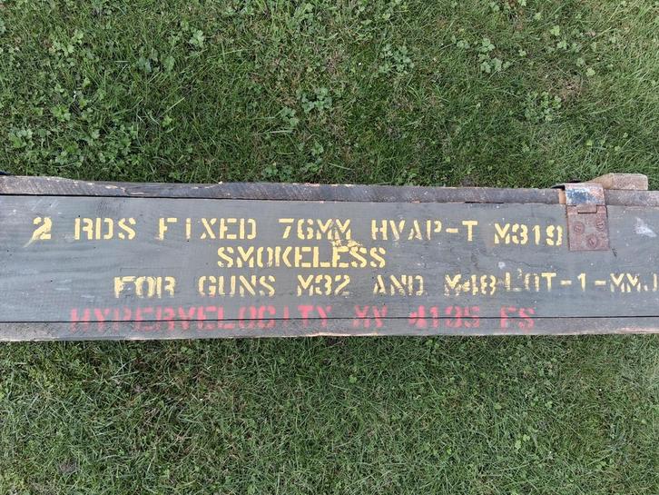 1 US munitiekisten  2 explosieven kisten, Verzamelen, Militaria | Algemeen, Ophalen of Verzenden