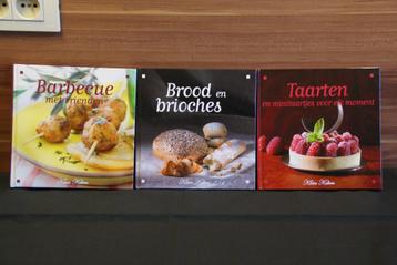 1 BBQ Boek en 2xBakboek Brood Brioches&Taarten+Sergio Herman beschikbaar voor biedingen