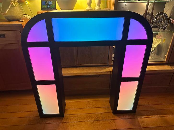 Eyecatcher Dj Booth met LED-show 1 x in stock !, Muziek en Instrumenten, Dj-sets en Draaitafels, Nieuw, Dj-set, Overige merken