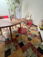 Rode formica stoelen, Huis en Inrichting, Ophalen of Verzenden, Zo goed als nieuw