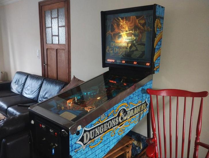 flipper Bally Dungeons & Dragons, Verzamelen, Automaten | Flipperkasten, Gebruikt, Elektronisch, Flipperkast, Bally