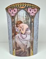 Goebel Artis Orbis Mucha gelimiteerde porseleinen vaas., Ophalen of Verzenden