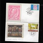 Belgique 4 FDC Sony-stamp, Envoi, Affranchi, Oblitération 1er jour, Oblitéré