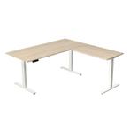 Zit sta hoekbureau Move-3 esdoorn 180x180cm elektrisch, Envoi, Neuf, Réglable en hauteur