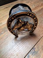 vintage glazen onderleggers in glas, Kleding | Heren, Riemen en Ceintuurs, Ophalen of Verzenden