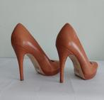 119C* MICHAEL KORS sexy shoes cuir high heels (40), Brun, Escarpins, Porté, Michaël Kors