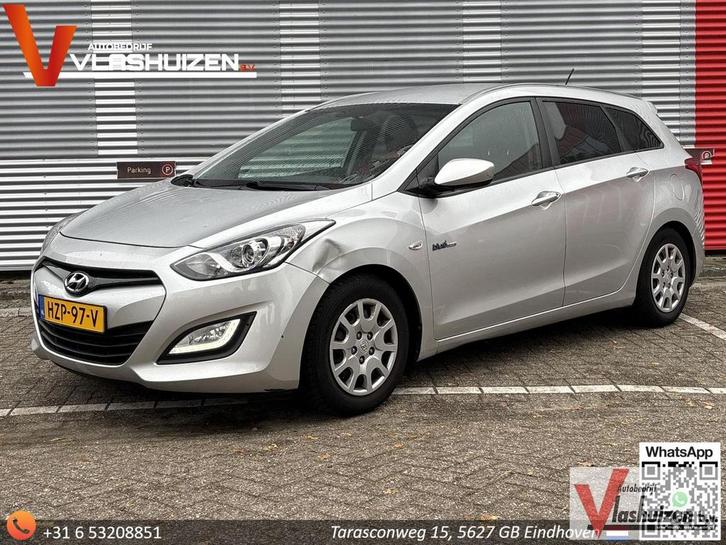 Hyundai i30 Wagon 1.6 GDI i-Motion | € 3.675,- NETTO! | AIRC, Auto's, Hyundai, Bedrijf, i30, ABS, Airbags, Airconditioning, Alarm