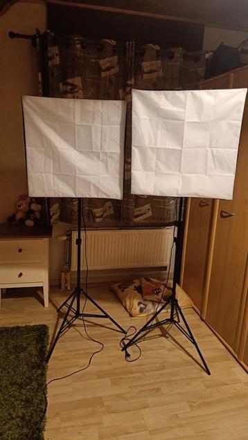 2 boîtes à lumière, Enlèvement, Comme neuf, Lampe ou Kit de flash