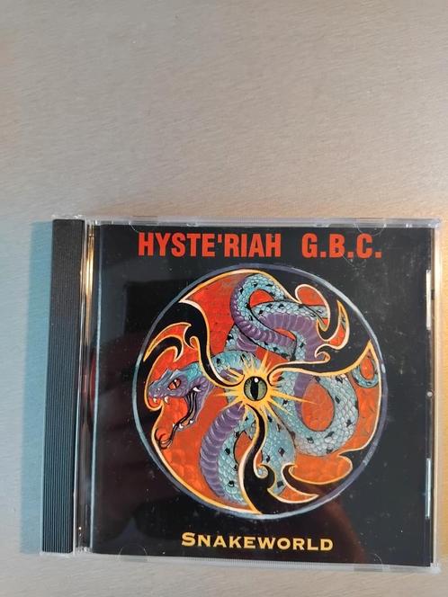 Cd. Hyste'riah G.B.C. Snakeworld., Cd's en Dvd's, Cd's | Hardrock en Metal, Zo goed als nieuw, Ophalen of Verzenden