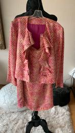 Ensemble jupe chemisier en soie - camao de rose, Porté, Taille 38/40 (M), Robe de cocktail