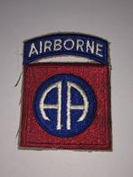 Amerikaanse patch „82nd Airborne” uit de Tweede Wereldoorlog, Verzamelen, Militaria | Tweede Wereldoorlog, Ophalen of Verzenden