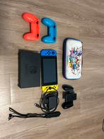 Nintendo switch + hoesje + alle accessoires, Games en Spelcomputers, Spelcomputers | Nintendo Switch, Ophalen of Verzenden, Met 1 controller