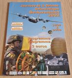Programme Journées de la Défense Beauvechain 2002 - 80pg, Ophalen, Zo goed als nieuw, Boek of Tijdschrift