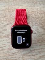Apple Watch Series 7 Red Aluminium 45 mm, Handtassen en Accessoires, Smartwatches, Ophalen, Gebruikt