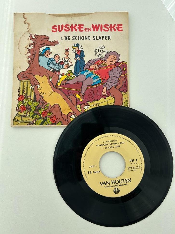 Suske en Wiske,  single  "De schone slaper" – 1968, Boeken, Stripverhalen, Ophalen of Verzenden
