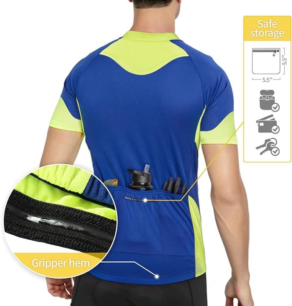 BERGRISAR Fietsshirt voor heren ademend SNELLE GRATIS LEVERI, Verzenden, Nieuw, XL, Heren