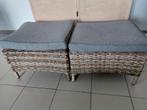 2 rieten poefs - samen 50 euro - in Tongeren, Enlèvement ou Envoi, Comme neuf