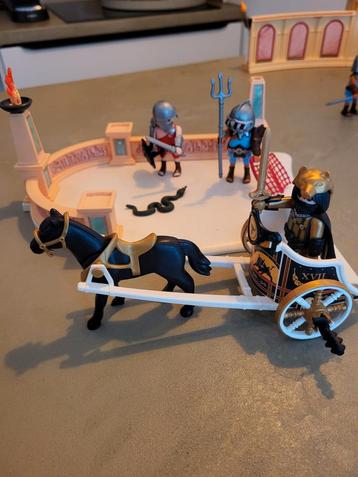 Playmobil Romeinse kleine arena en strijdwagen  beschikbaar voor biedingen