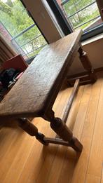 Table d epoque de decoupe en bois 130x67xH77, 100 à 150 cm, Quatre personnes, Table de decoupe, Enlèvement