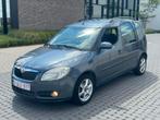 Skoda Roomster 1.4i Benzine 2009 Airco, Auto's, Skoda, 90 kW, Stof, Zwart, Roomster