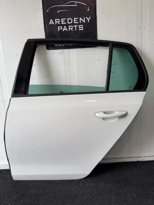 Volkswagen Golf 6 VI Portier Deur Links Achter LB9A NETJES, Auto-onderdelen, Carrosserie, Deur, Volkswagen, Achter, Links, Gebruikt