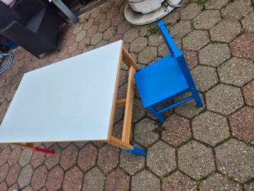 Ikea sansad tafeltje met twee stoeltjes ikea kritter  beschikbaar voor biedingen