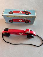 Houten trekvoertuig - vintage racer wooden pull toy, Ophalen of Verzenden, Gebruikt, Duw- of Trekspeelgoed