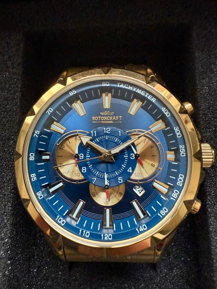 Rotorcraft Savage RC4503, Bijoux, Sacs & Beauté, Montres | Hommes, Neuf, Montre-bracelet, Autres marques, Acier, Acier, Enlèvement